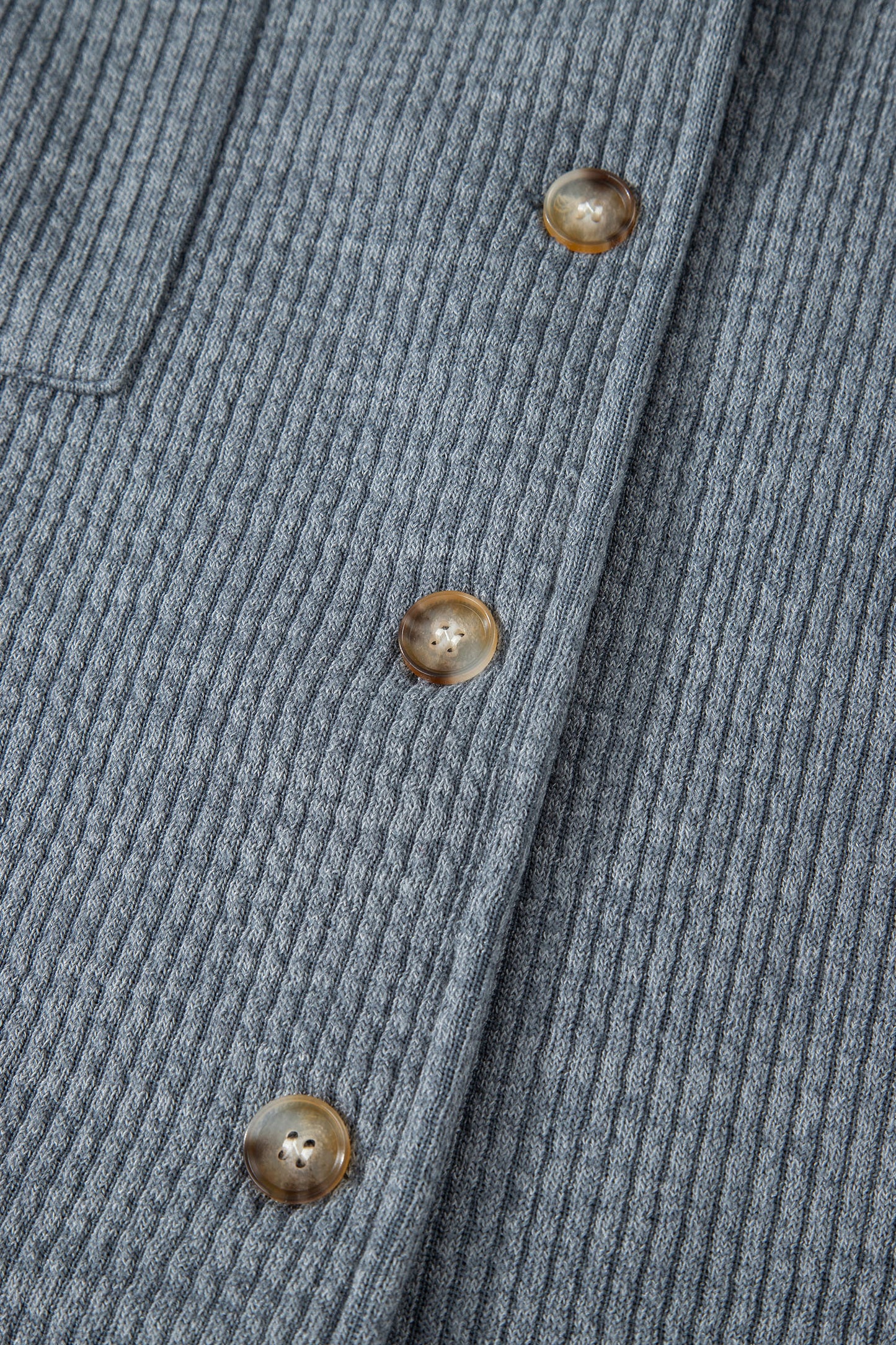 Slate Ridge Ribbed Knit Shacket