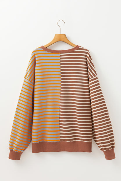 Cozy Contrast Sweatshirt