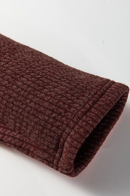 Slate Ridge Ribbed Knit Shacket