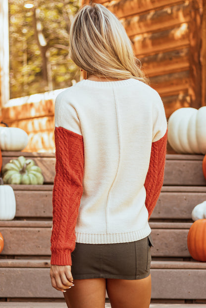 Amber Blocks Sweater