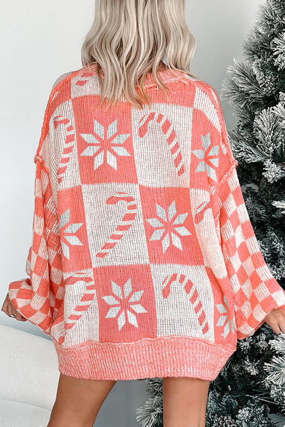 Candy Cane Cozy Sweater
