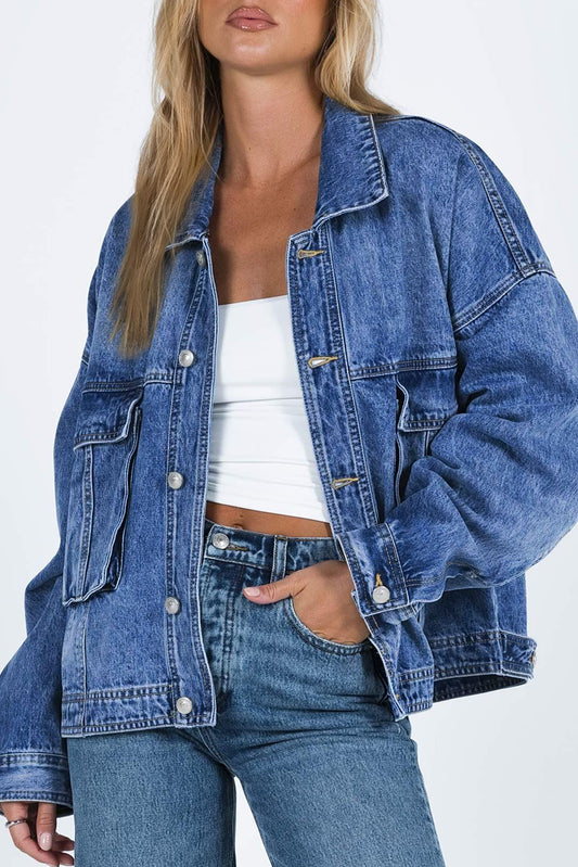 Indigo Drift Jacket