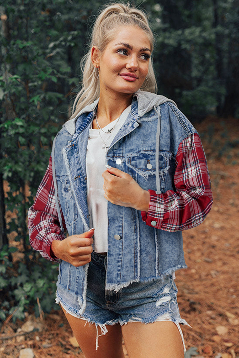 Plaid Horizon Jacket