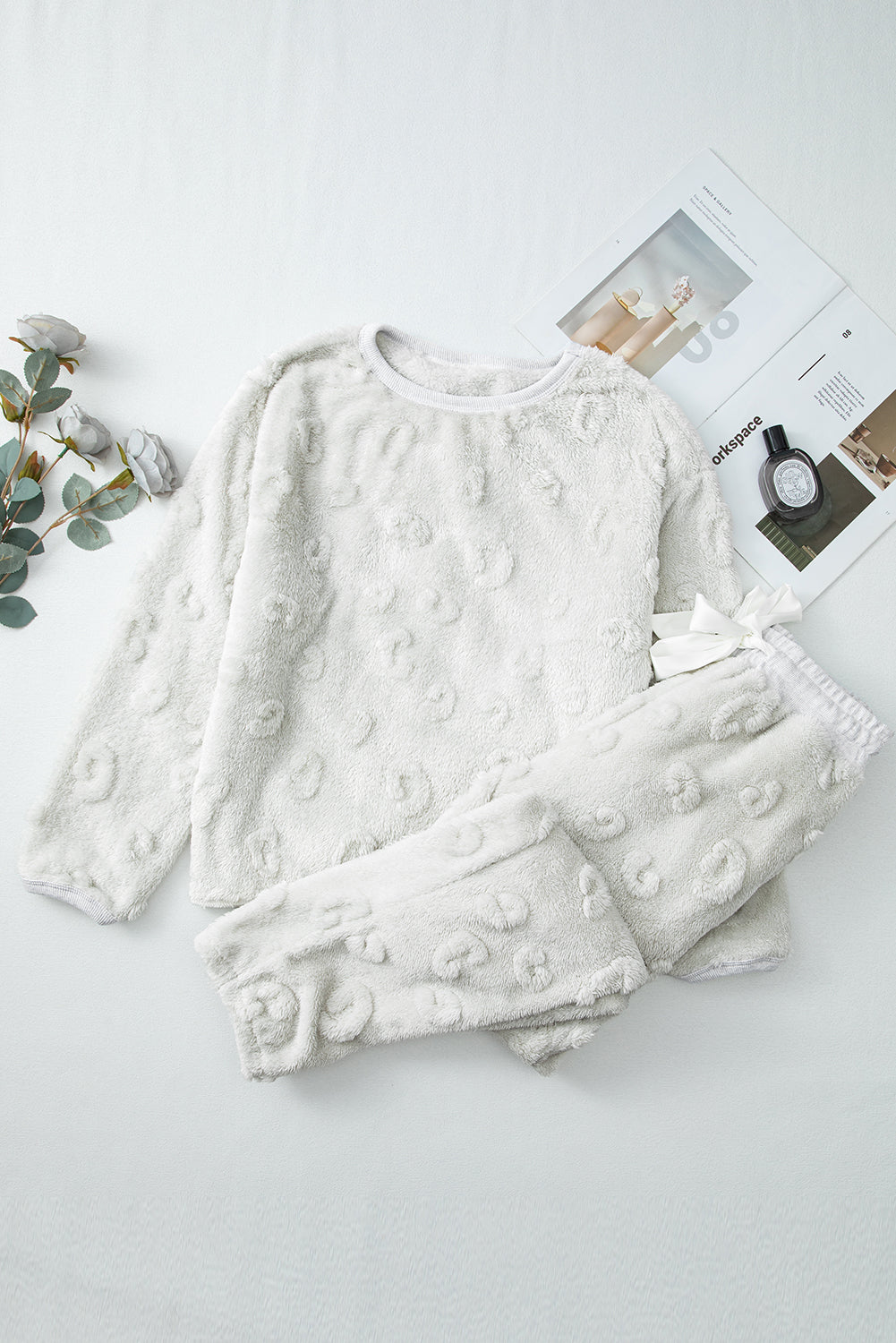 Snow Leopard Cozy Lounge Set
