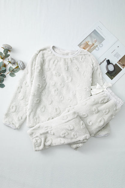 Snow Leopard Cozy Lounge Set