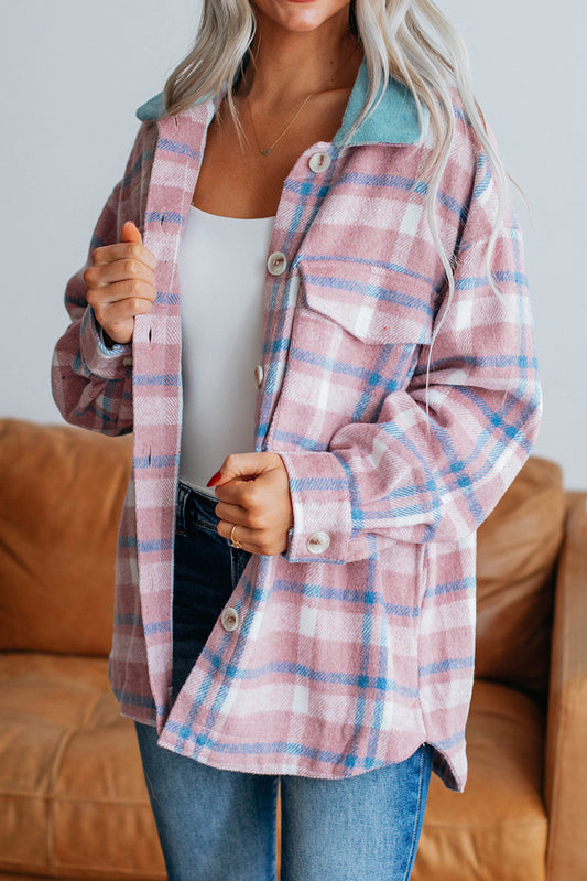Rose Check Jacket
