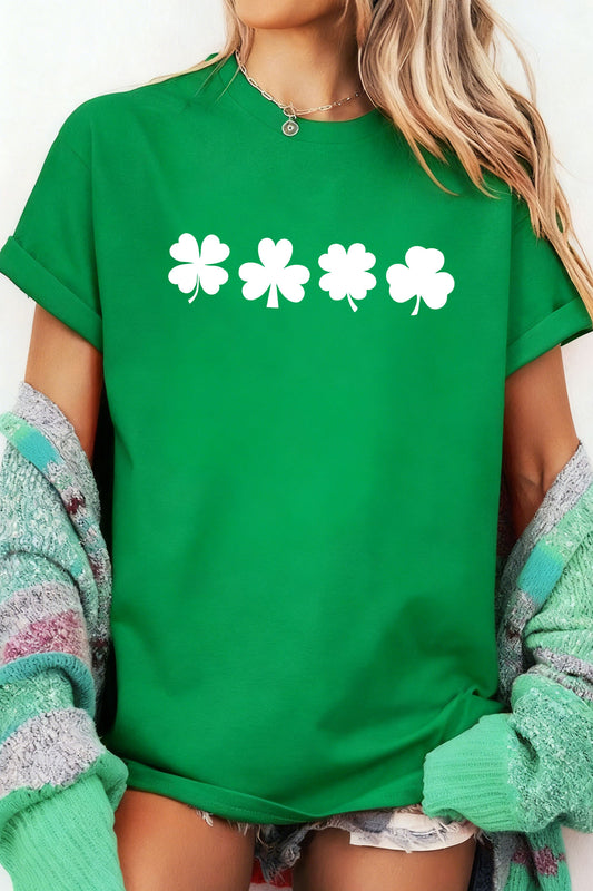 Lucky Clover Row Tee