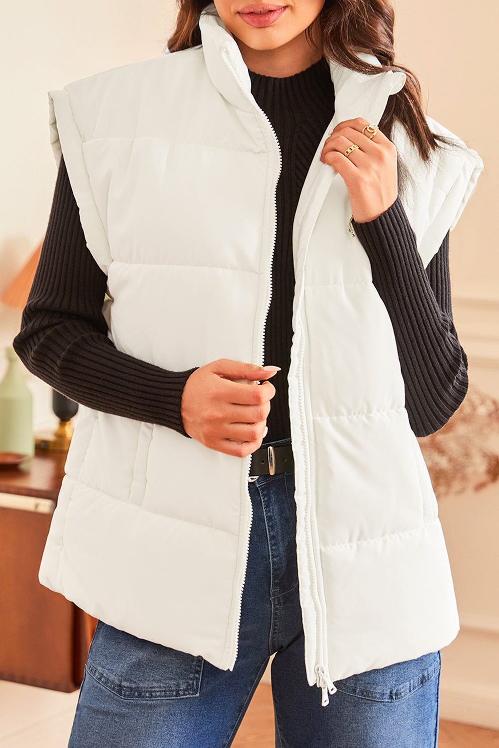 Midnight Puffer Vest