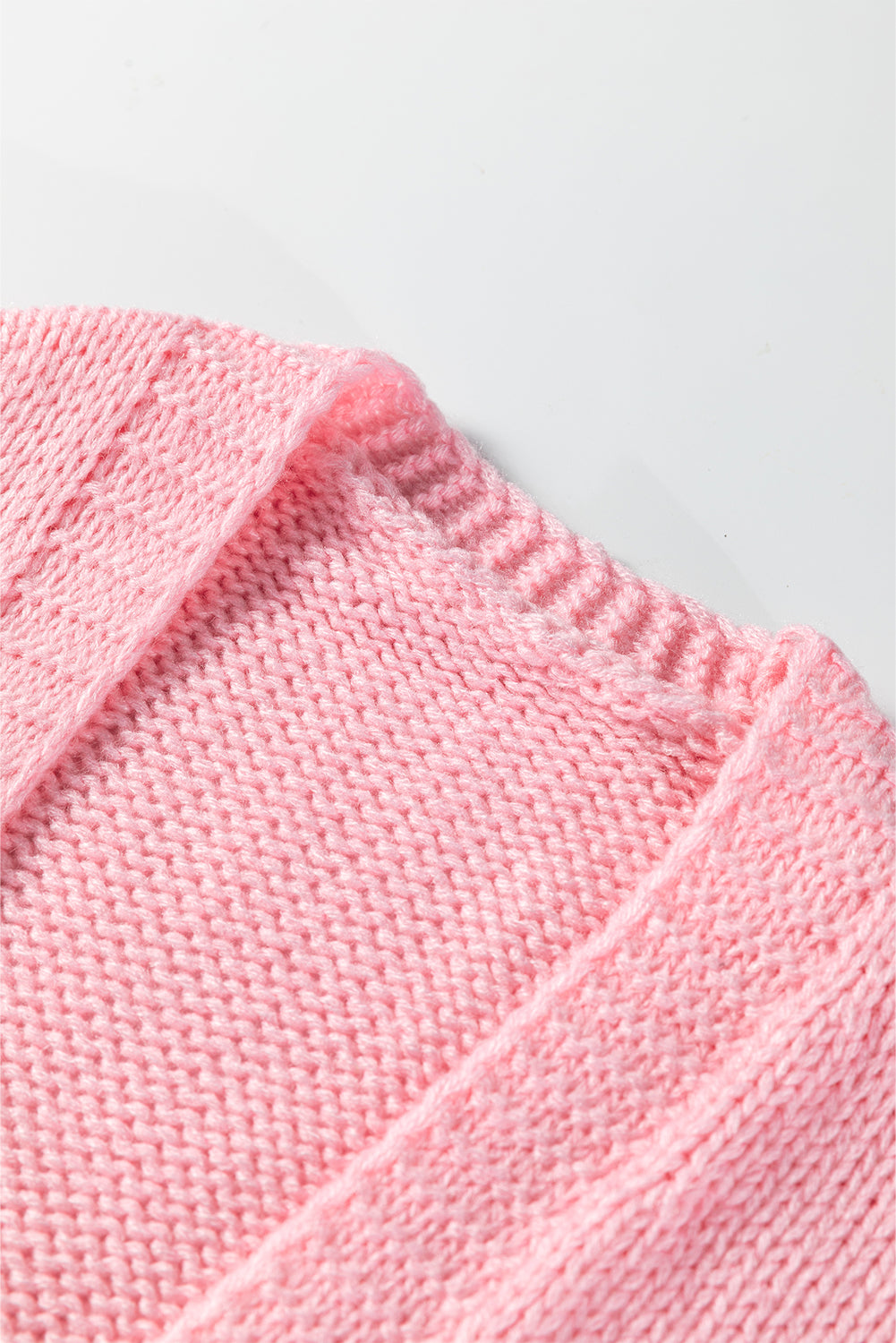 Pink Pine Holiday Cardigan