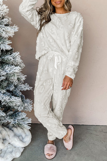 Snow Leopard Cozy Lounge Set