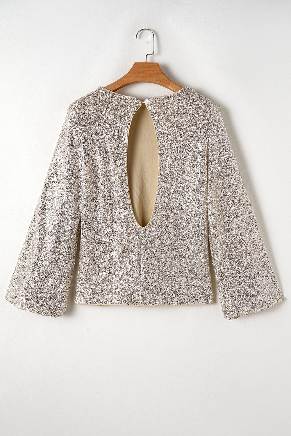 Starlit Glam Sequin Blouse