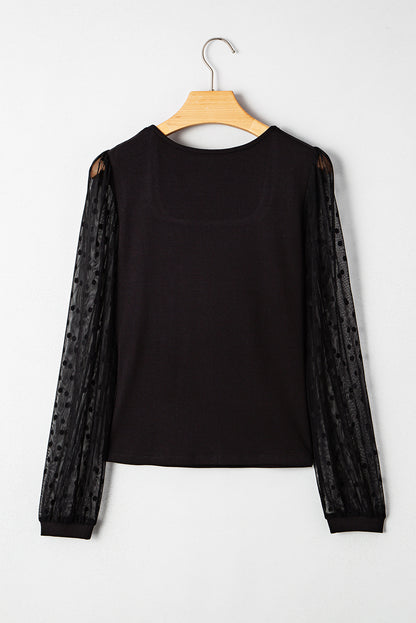 Midnight Whispers Long Sleeve Top