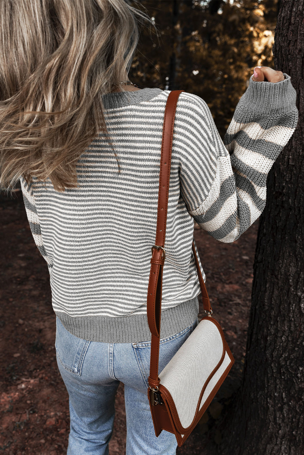 Autumn Geometry Sweater