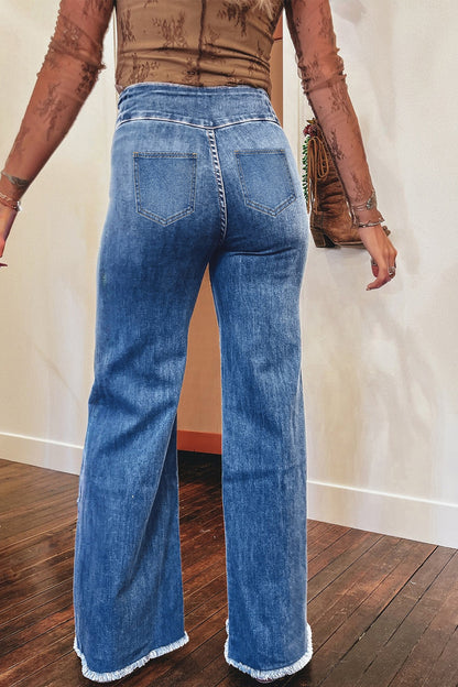 Retro Seam High Rise Jeans