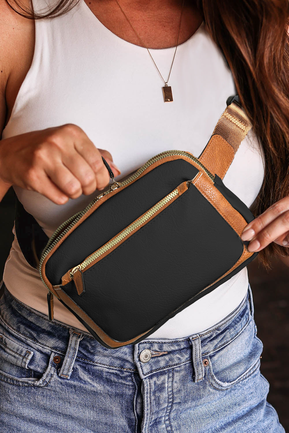Leather Crossbody Bag