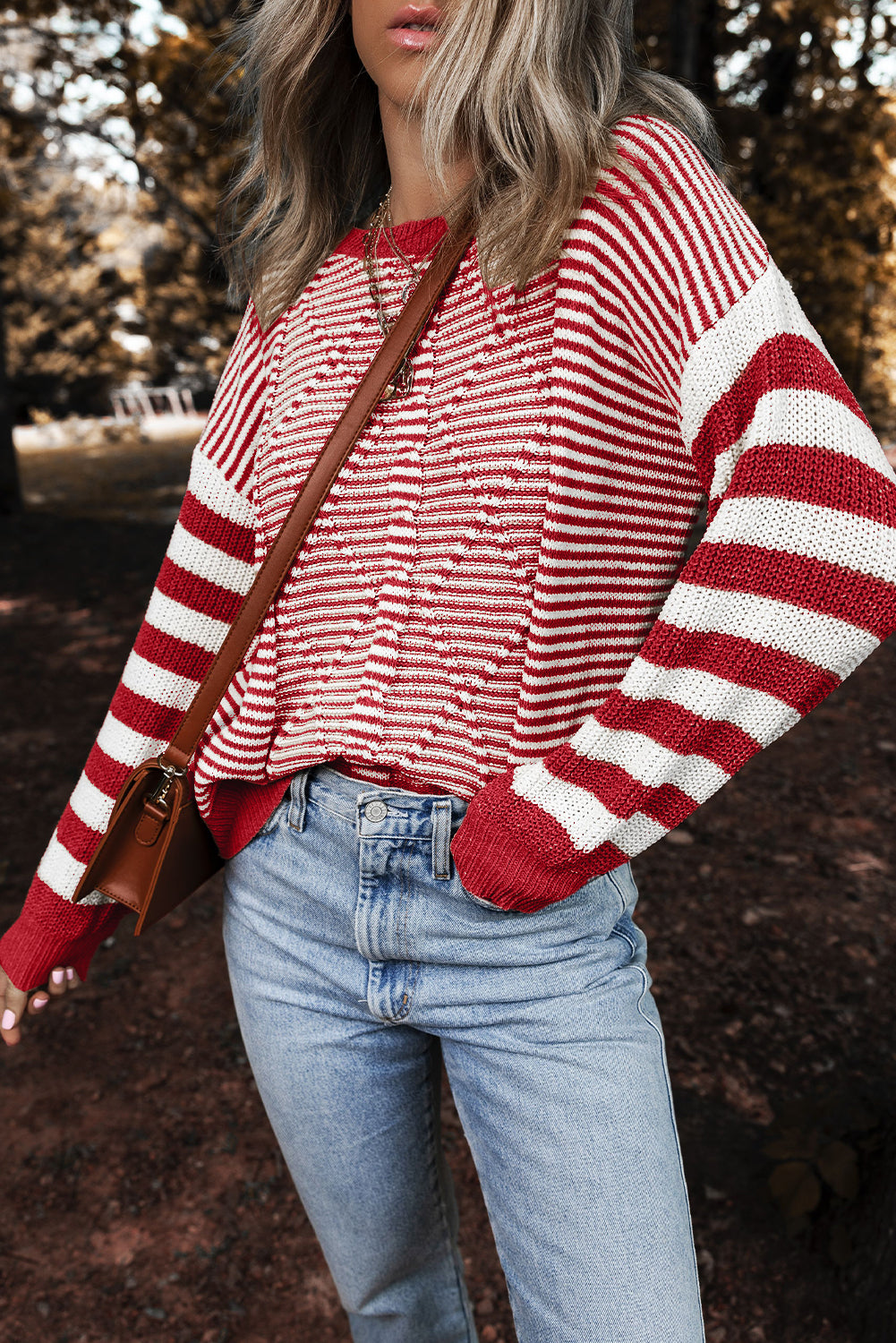 Autumn Geometry Sweater