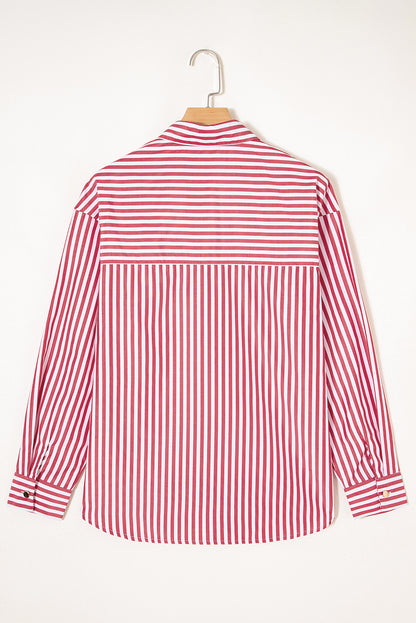 Rodeo Stripes Button-Up