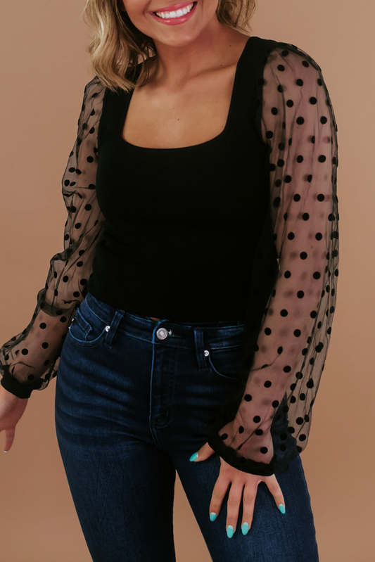 Midnight Whispers Long Sleeve Top
