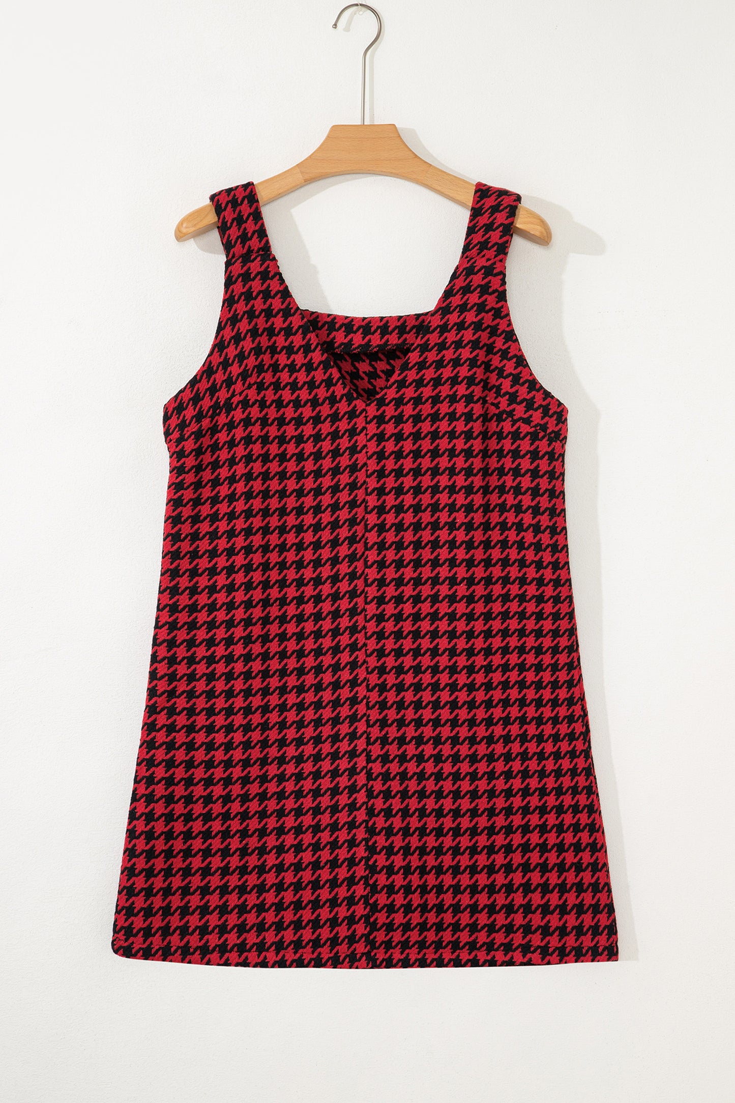 Classic Charm Houndstooth Shift Dress
