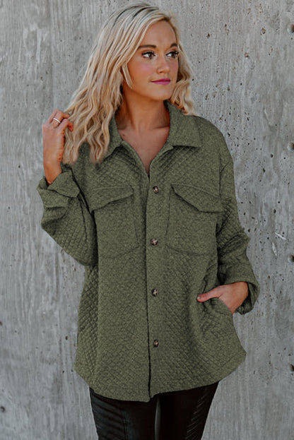 Olive Quilt Jacket