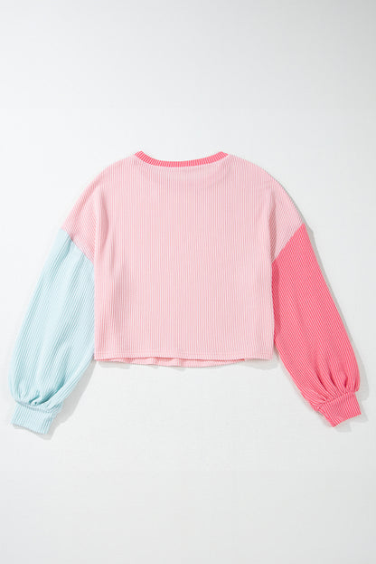 Autumn Corded Long Sleeve Top