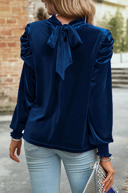 Luxe Velvet Blouse