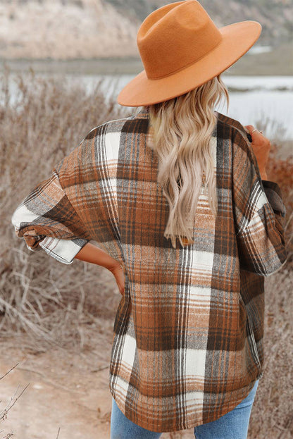 Chestnut Check Jacket