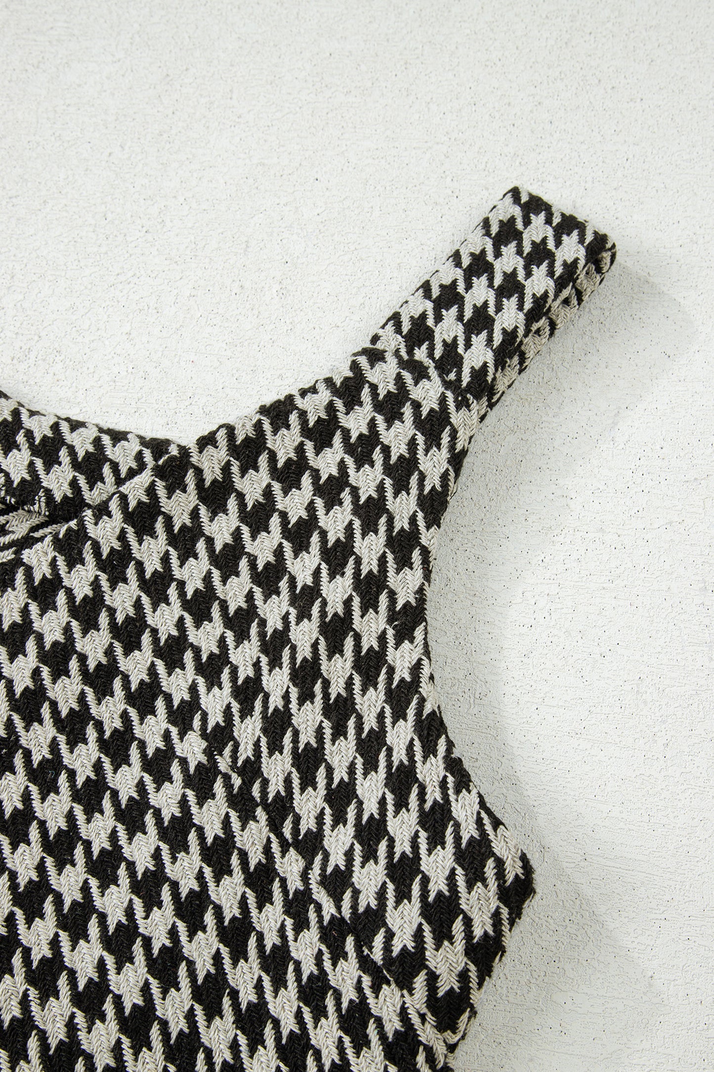 Classic Charm Houndstooth Shift Dress