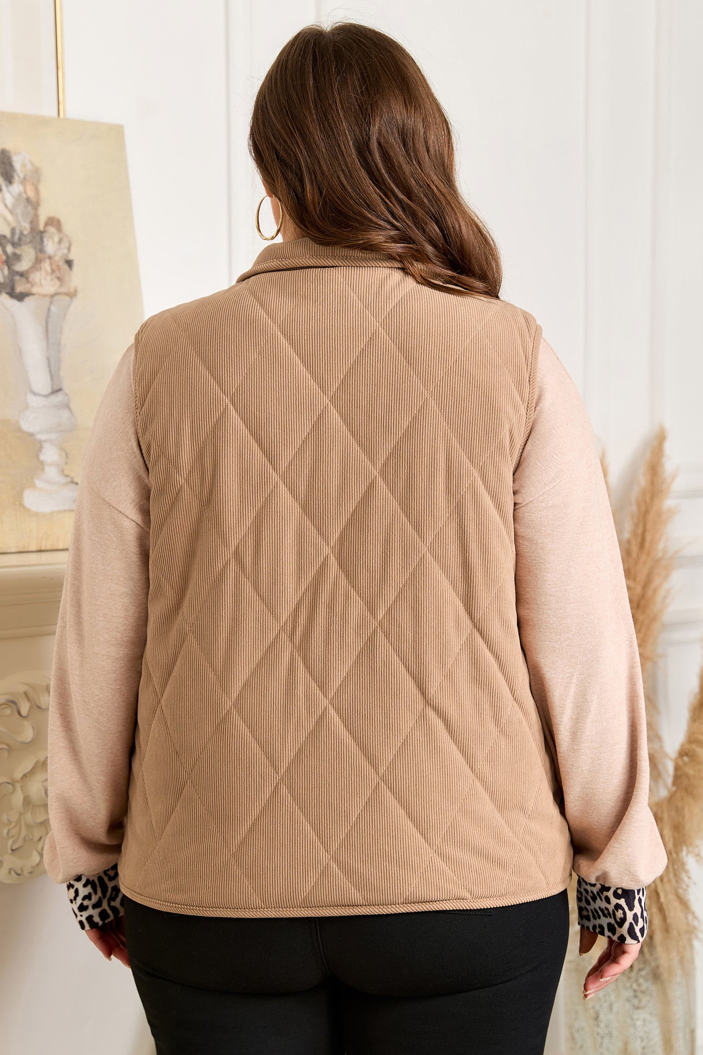 Cozy Cord Quilted Vest