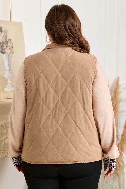 Cozy Cord Quilted Vest