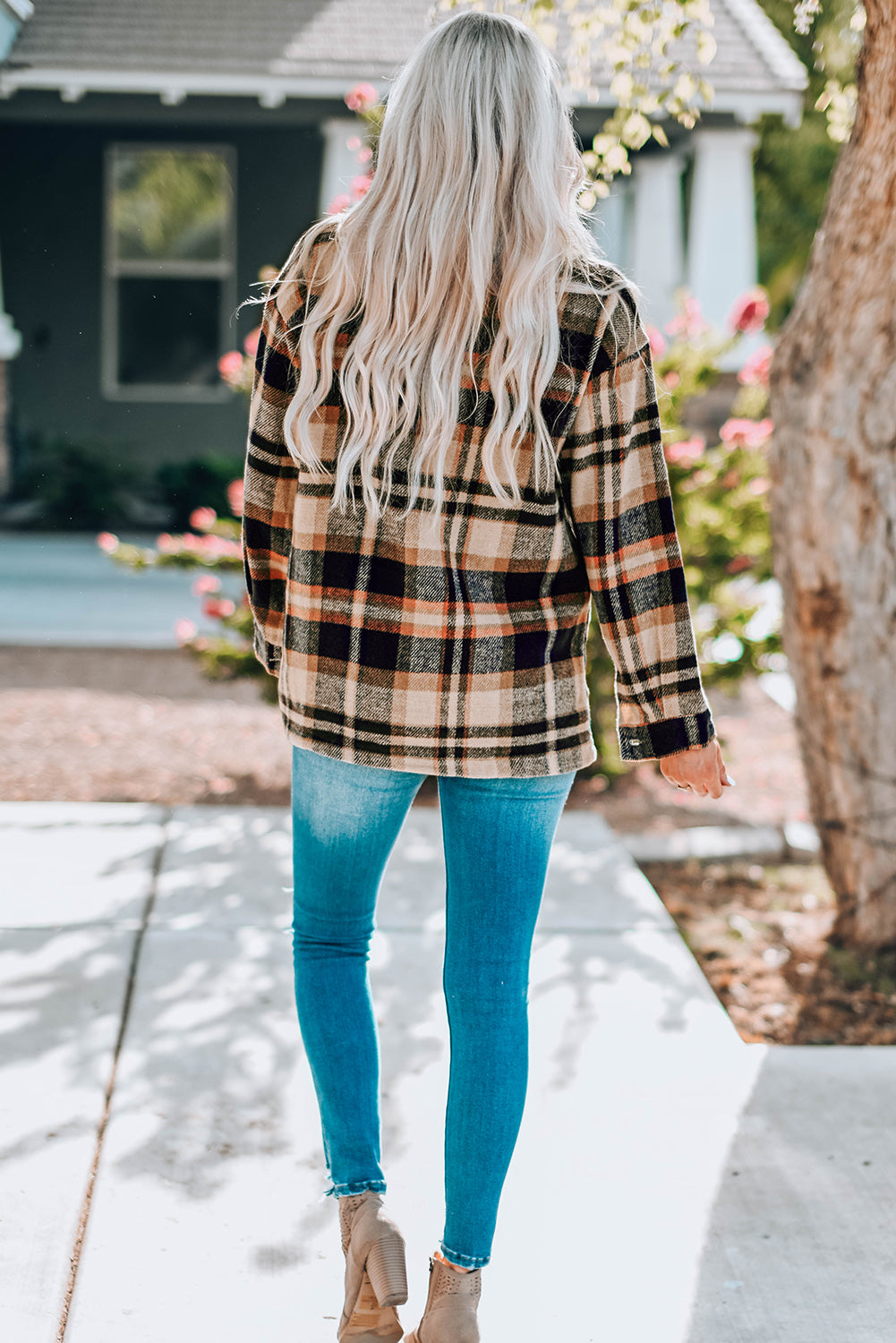 Pattern Check Jacket