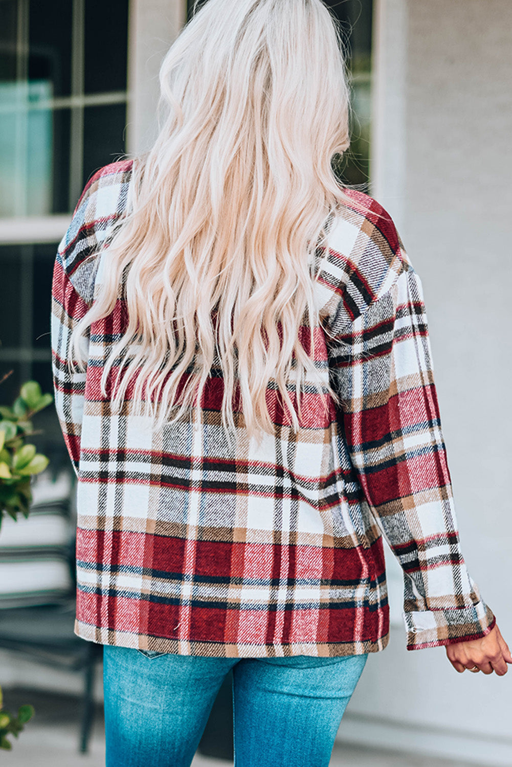 Pattern Check Jacket
