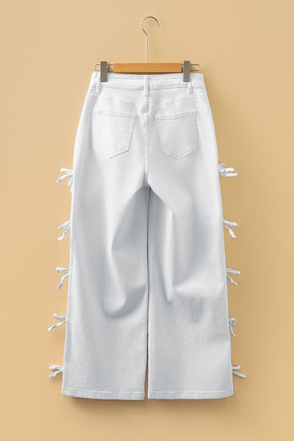 Sweet Street Bow Detail Jeans