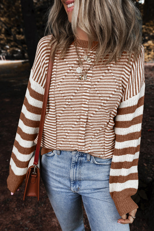 Autumn Geometry Sweater