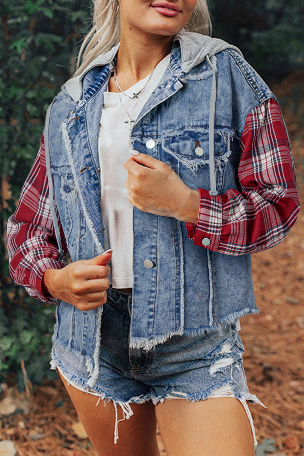 Plaid Horizon Jacket