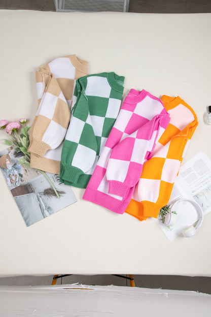Autumn Blocks Sweater