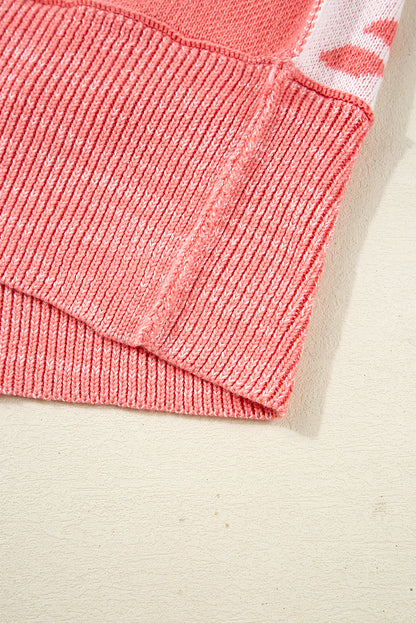 Candy Cane Cozy Sweater