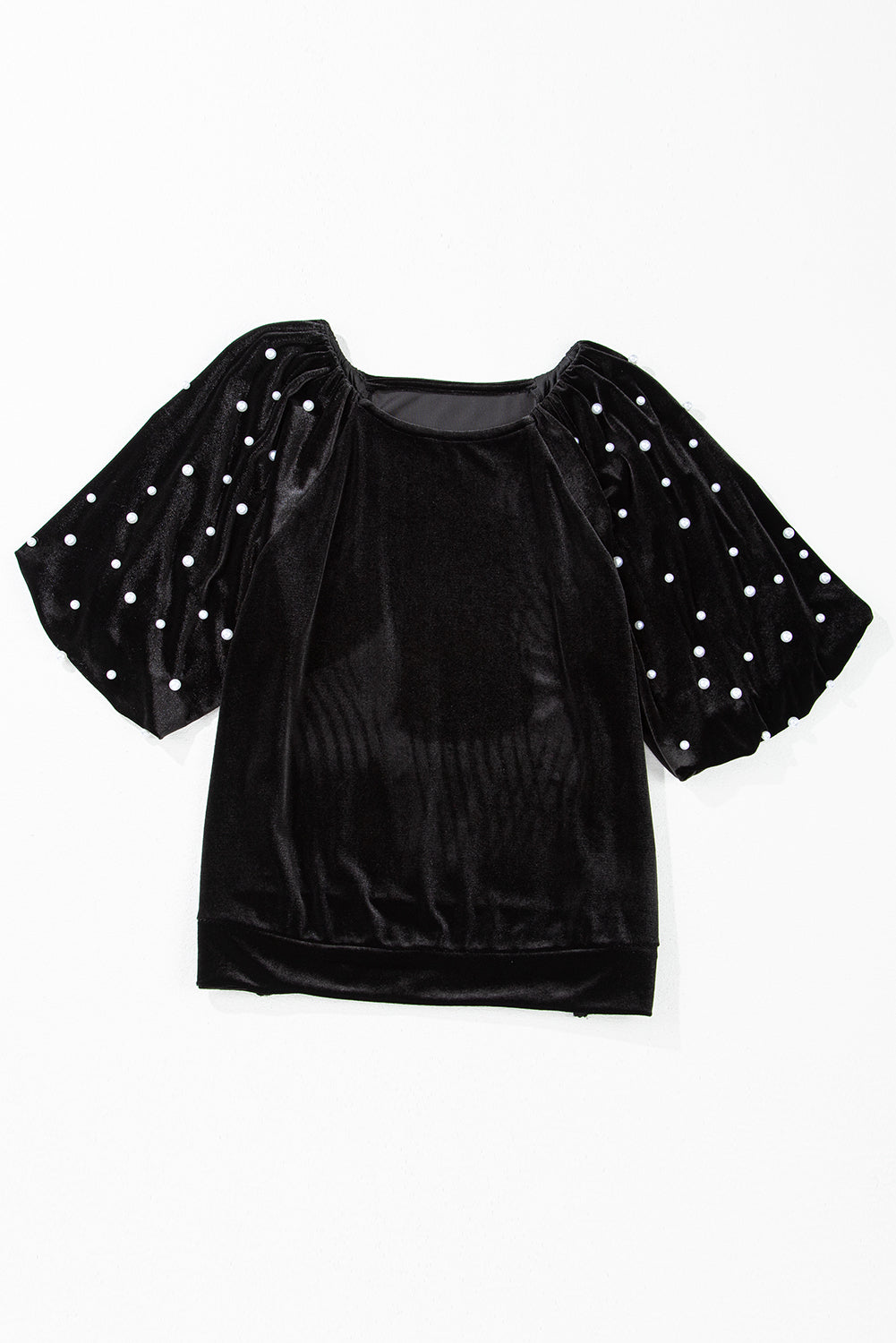 Velvet Pearl Elegance Top