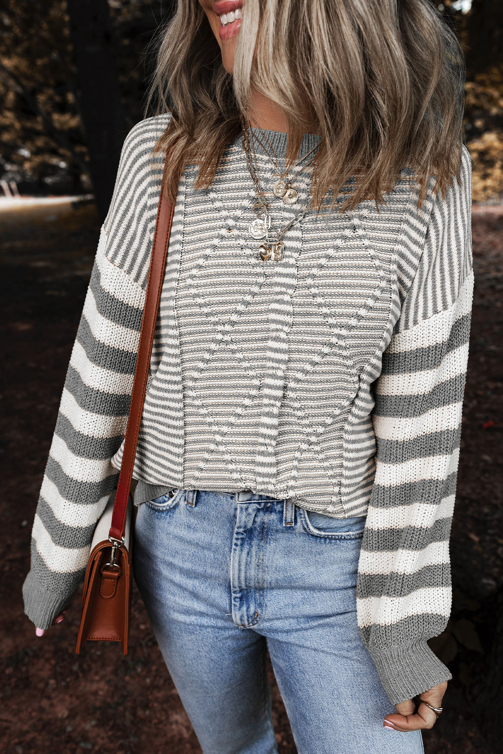 Autumn Geometry Sweater
