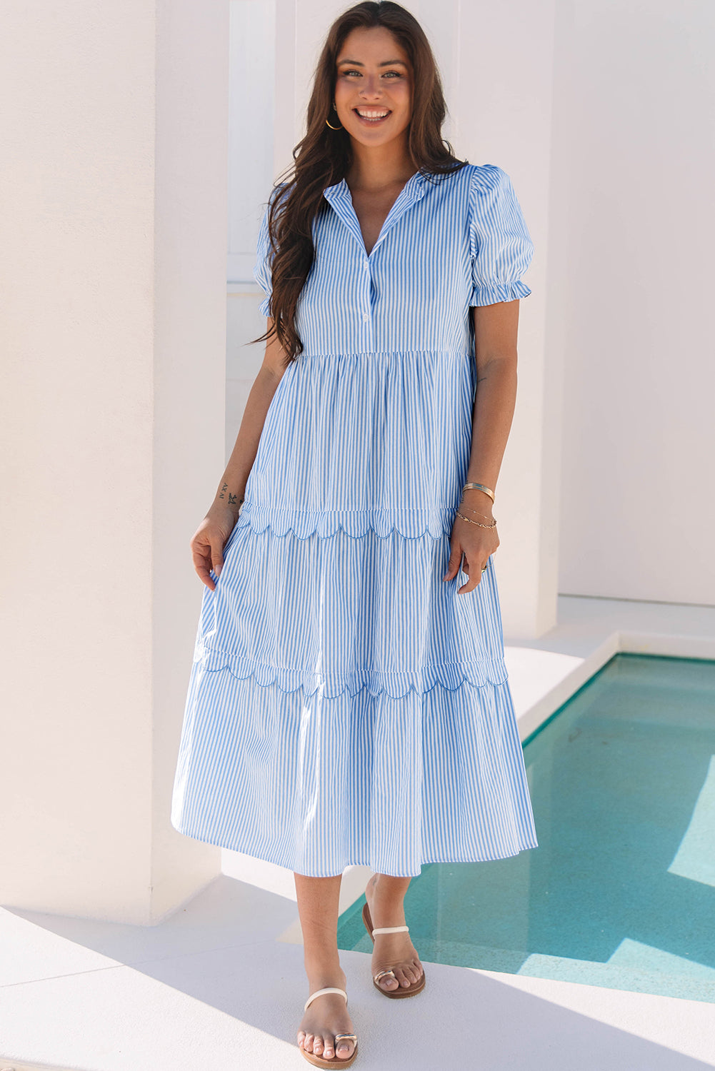 Coastal Breeze Maxi Dress