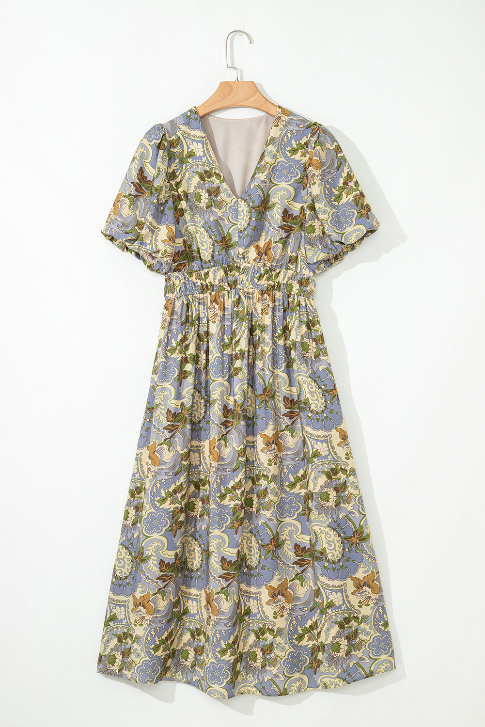 Vintage Meadow Maxi Dress