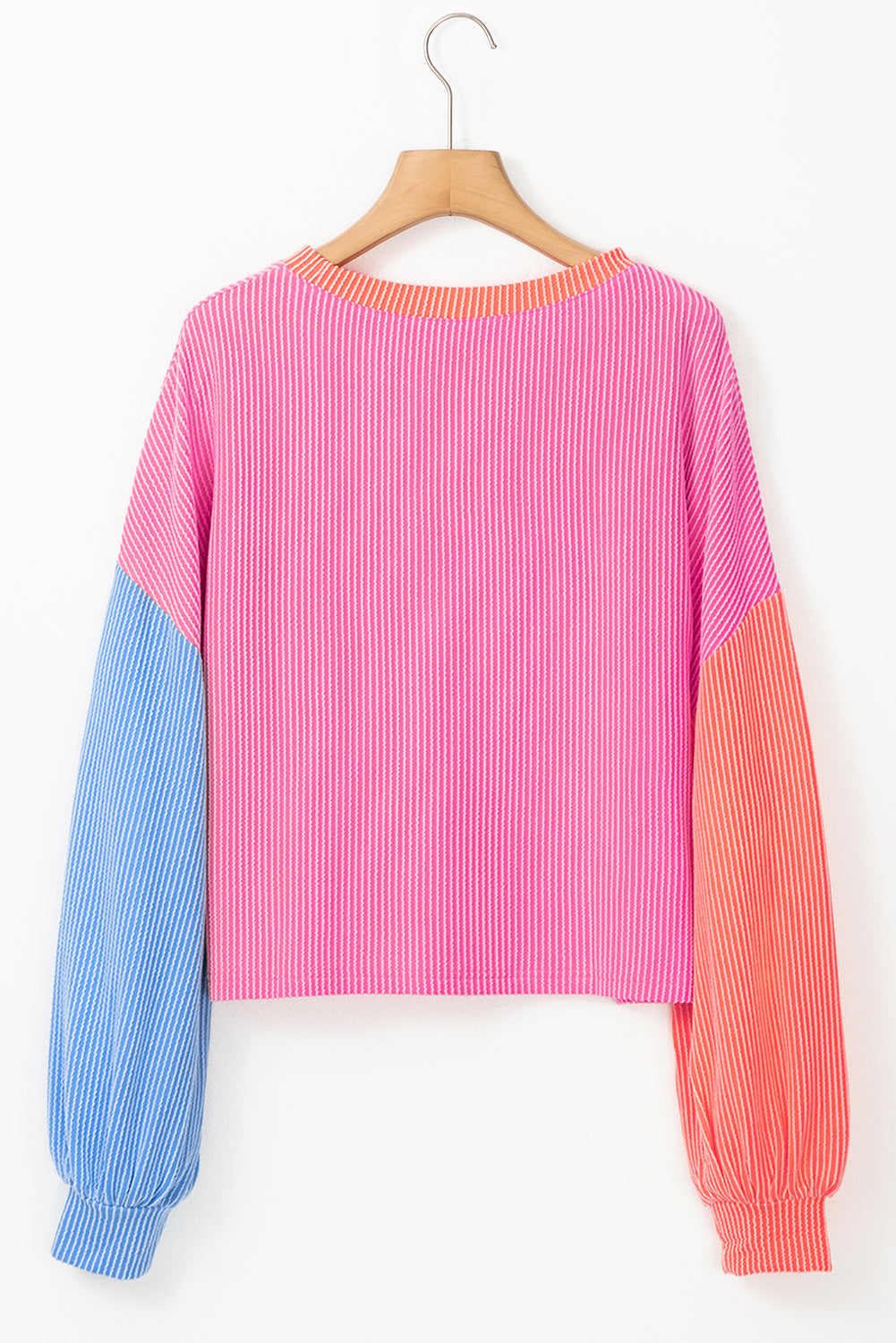 Autumn Corded Long Sleeve Top