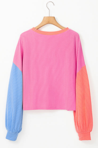 Autumn Corded Long Sleeve Top