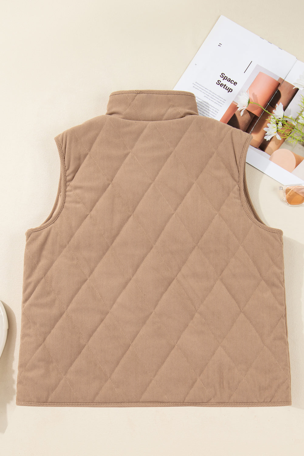 Cozy Cord Quilted Vest