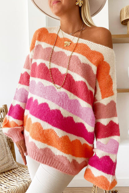 Sunset Horizon Sweater