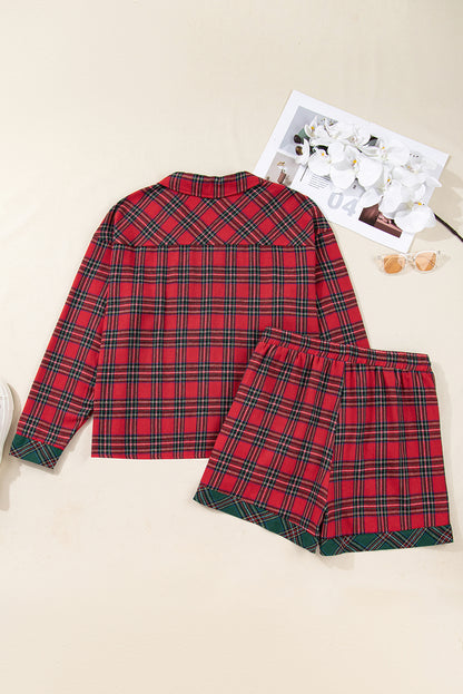 Cozy Cabin Plaid PJ Set