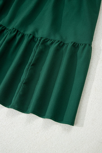 Cranberry Grace Tiered Maxi Dress