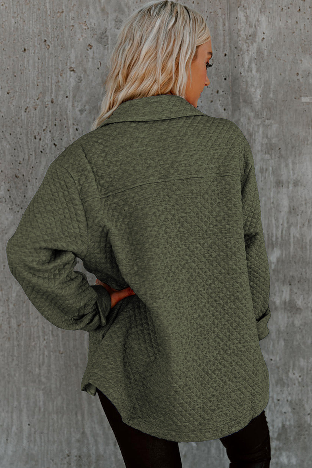 Olive Quilt Jacket