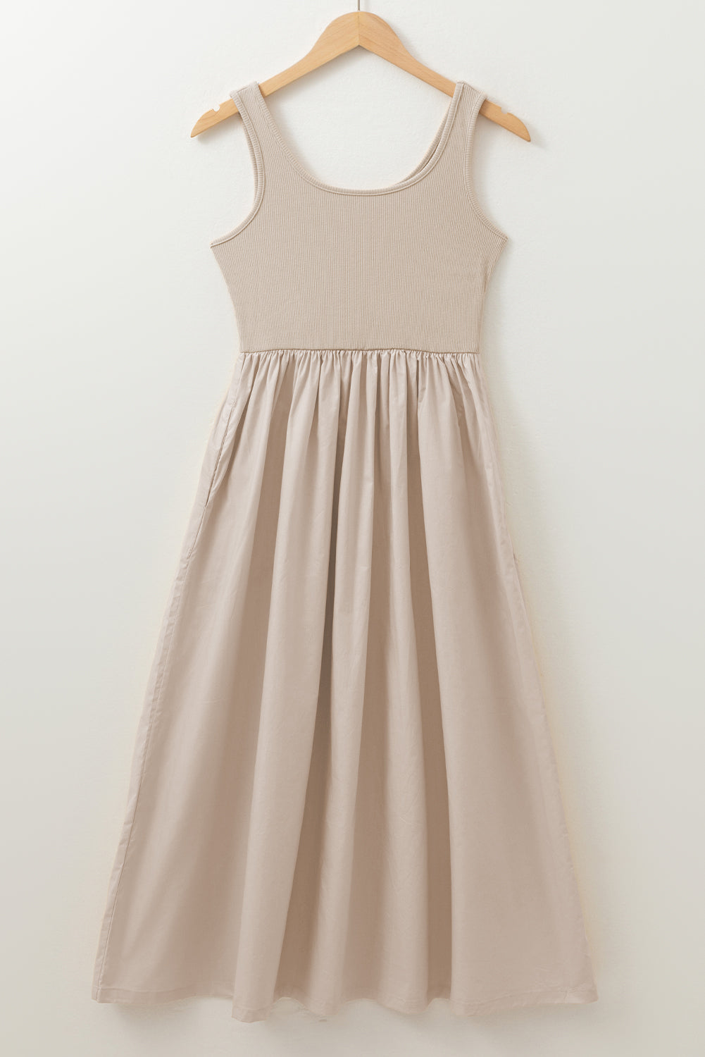 Sandstone Glow Maxi Dress