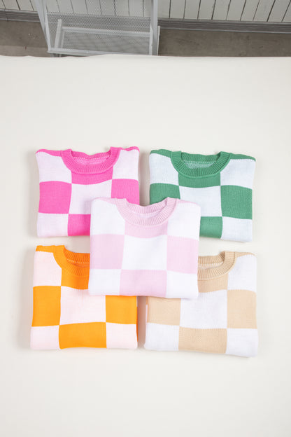 Autumn Blocks Sweater